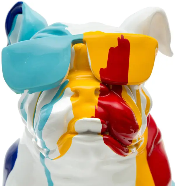 DROGO Bulldog multicolor sentado