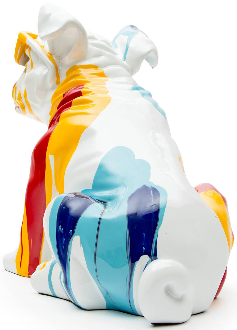 DROGO Bulldog multicolor sentado
