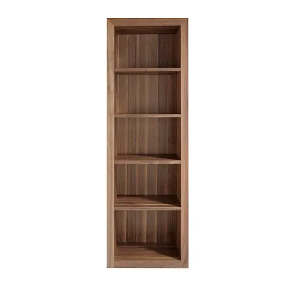 Librería moderna nogal drago