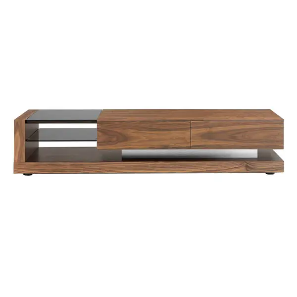 Mueble TV madera y cristal Blackpool Ángel Cerda