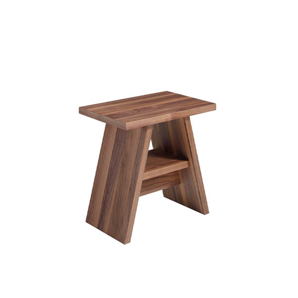 Mesa de noche moderna nogal Tíbet