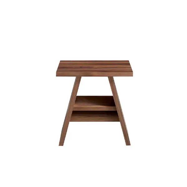 Mesa de noche moderna nogal Tíbet