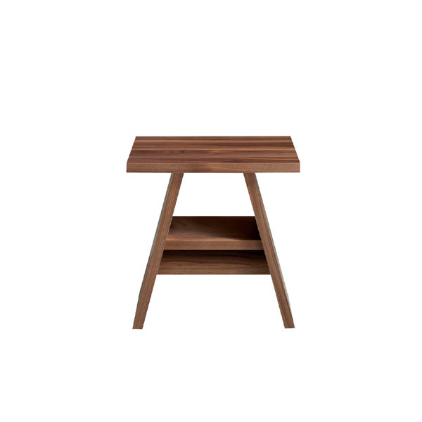 Mesa de noche moderna nogal Tíbet