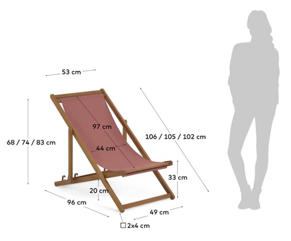 Hamaca Plegable exterior Adredna