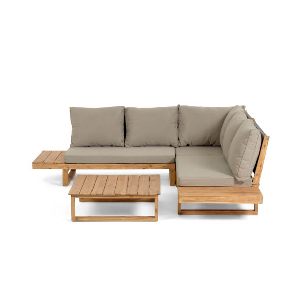 Conjunto sofá rinconera y mesa Terel