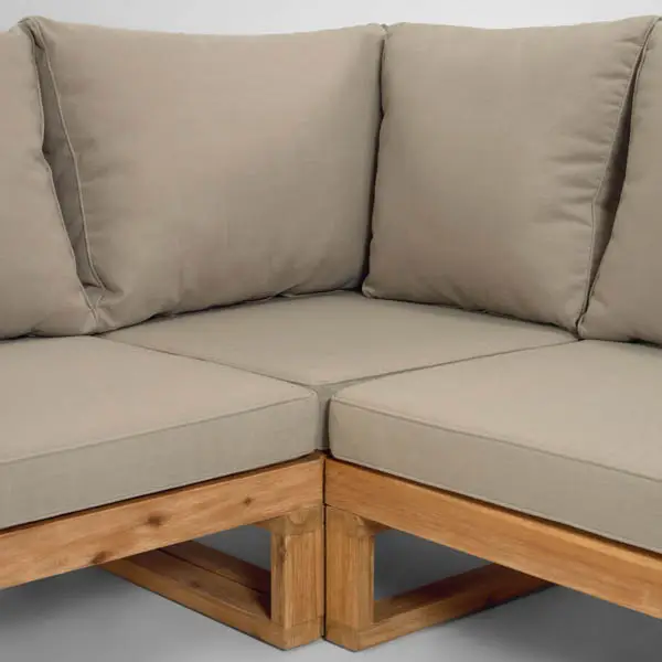 Conjunto sofá rinconera y mesa Terel