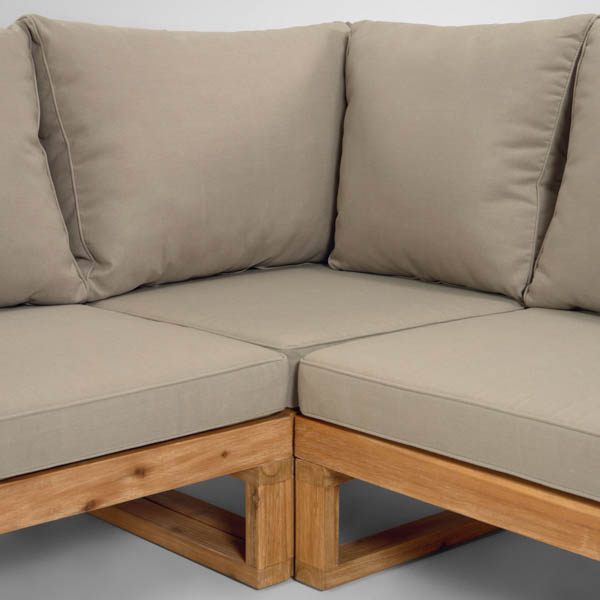 Conjunto sofá rinconera y mesa Terel