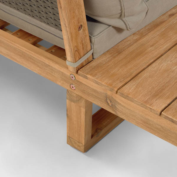 Conjunto sofá rinconera y mesa Terel