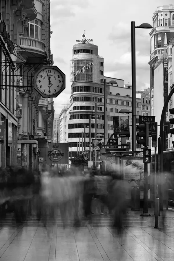 Fotografía Gran Vía de Amador Toril vertical