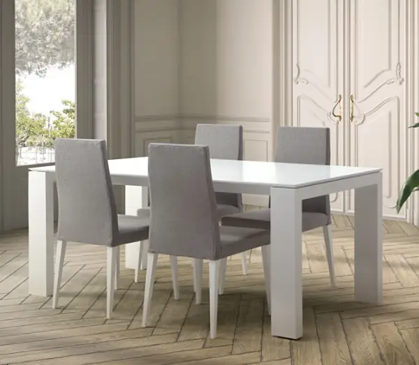 Mesa de comedor extensible de diseño Global