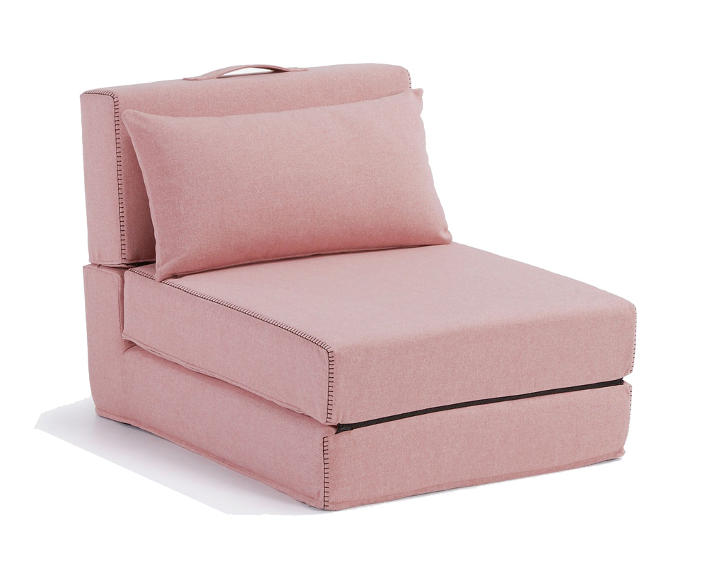 Puf Cama Rosa Arty