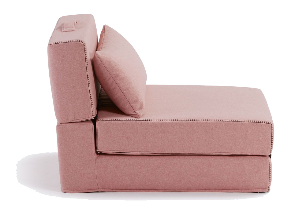 Puf Cama Rosa Arty