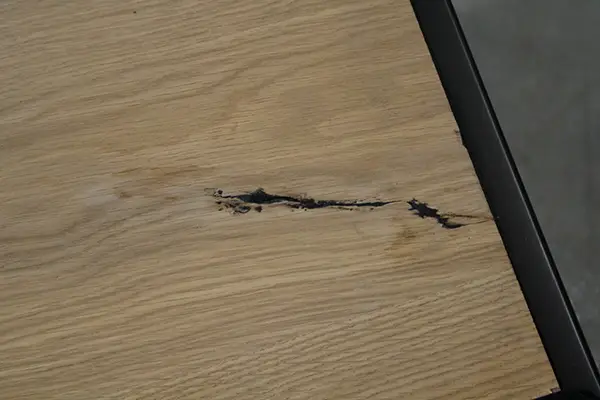 Mesa de tv de diseño Arista roble salvaje lig.defectos