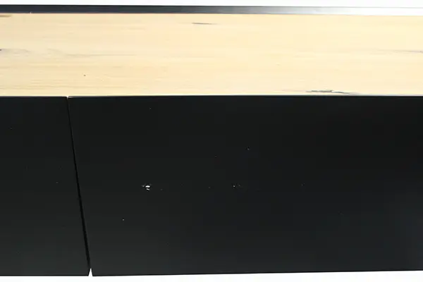 Mesa de tv de diseño Arista roble salvaje lig.defectos
