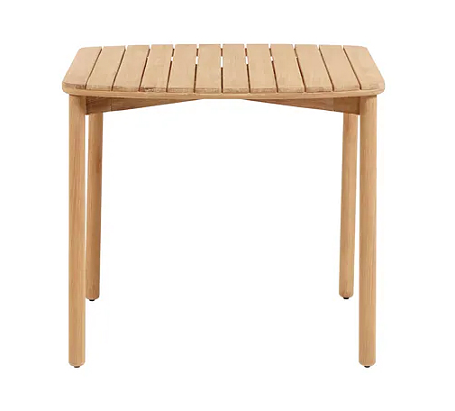 Mesa Sheryl de madera maciza de eucalipto