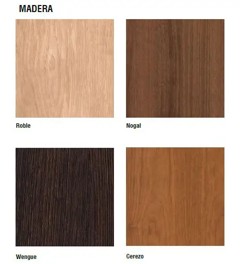 Mesa de escritorio nórdico Poet madera natural
