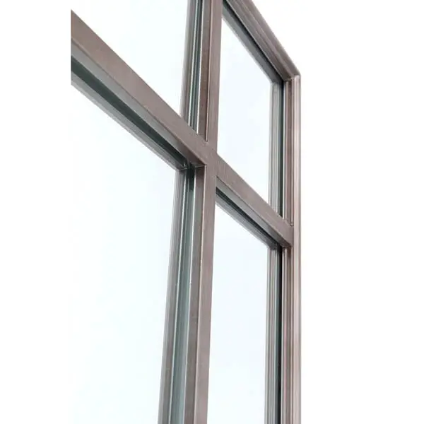 Espejo metal envejecido ventana 200x90