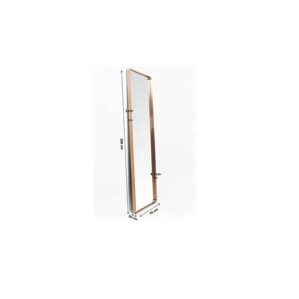 Espejo Alto curve cobre