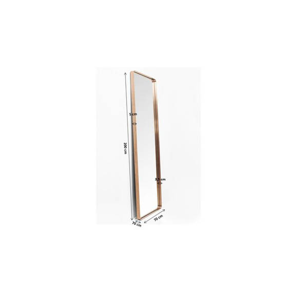 Espejo Alto curve cobre