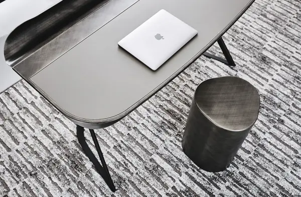 Mesa de escritorio Cocoon Leather Cattelan