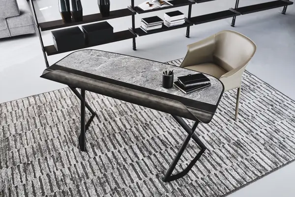 Mesa de escritorio Cocoon Keramik Cattelan