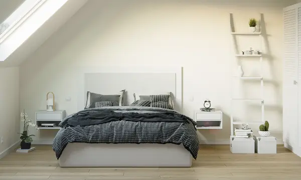 Dormitorio minimal Osaka