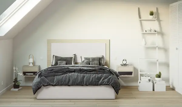 Dormitorio minimal Osaka