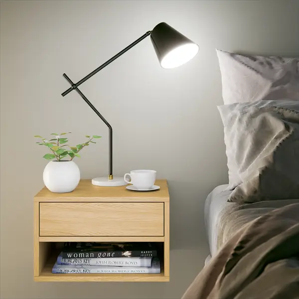 Mesa de noche suspendida 1 cajón Osaka