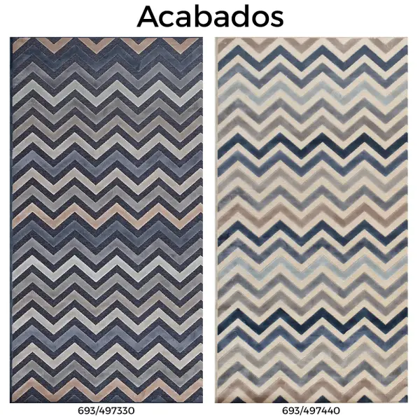 Alfombra zig zag Provence