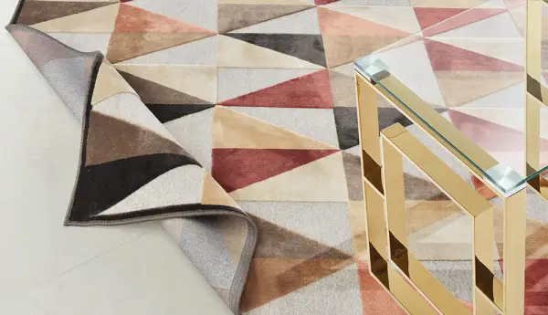 Alfombra triangulos Provence