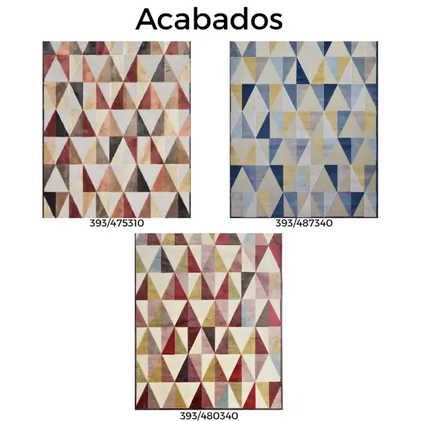 Alfombra triangulos Provence