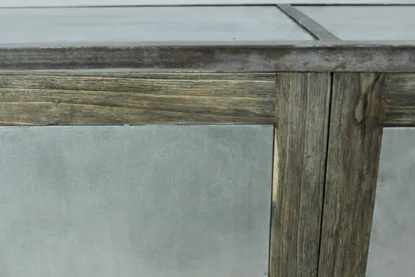 Aparador industrial old grey