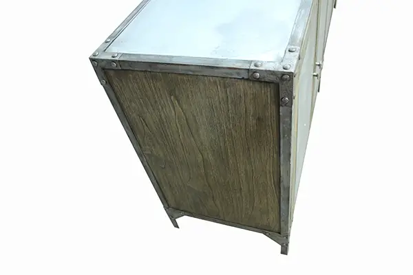 Aparador industrial old grey