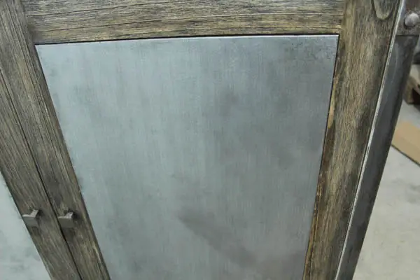 Aparador industrial old grey