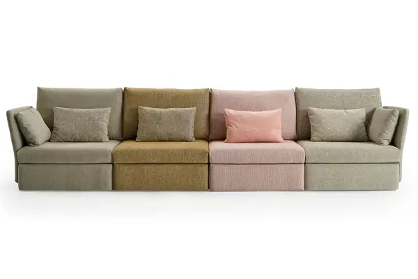Sofá 4 plazas modular Bitru