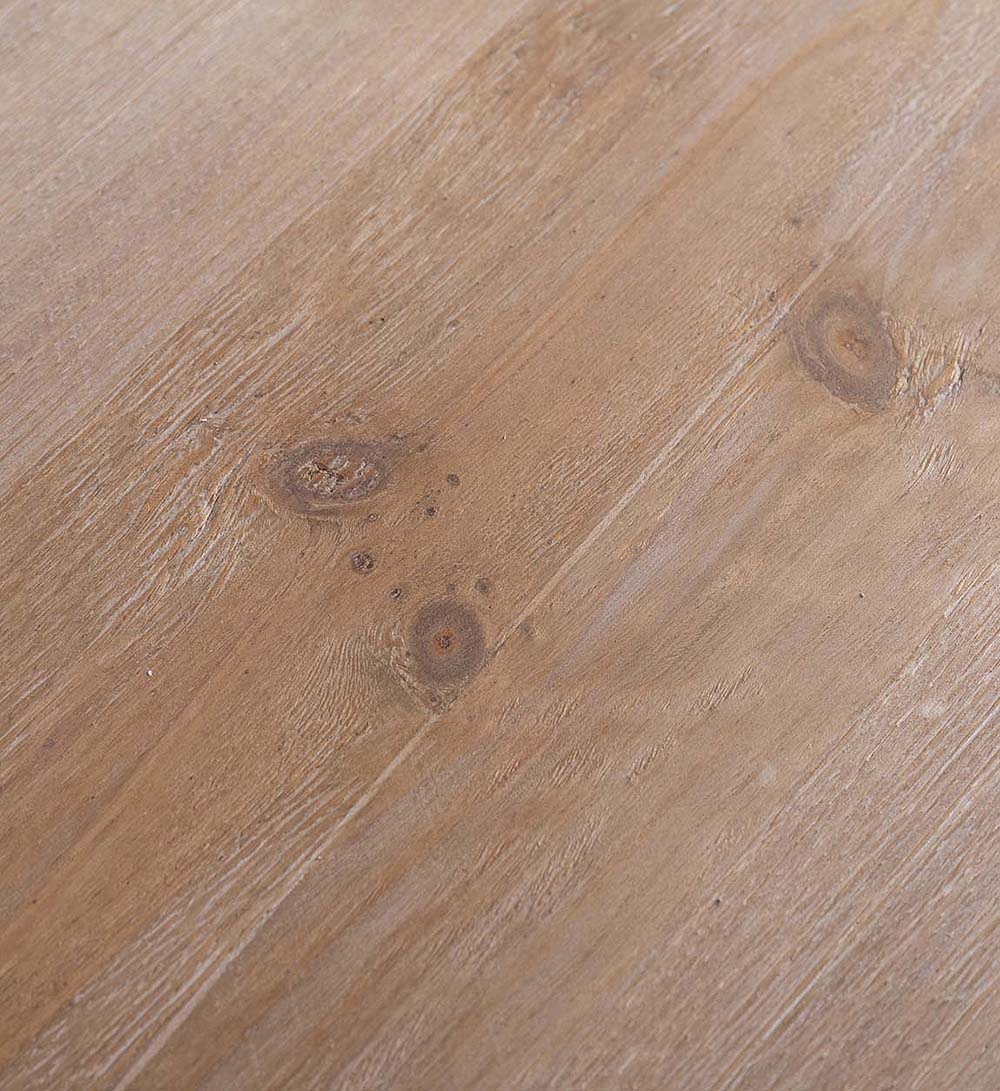 Mesa comedor vintage madera natural Asia