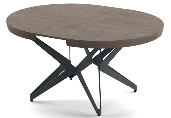 Mesa de comedor redonda extensible Big Round Ozzio Italia