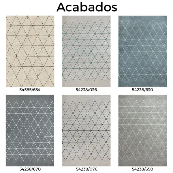 Alfombra triángulos Vegas