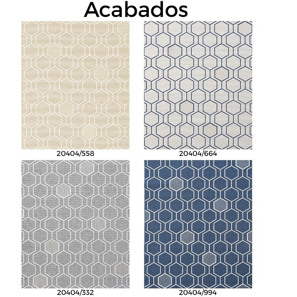 Alfombra hexagonos Broadway