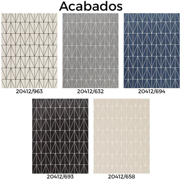 Alfombra triangulos Broadway