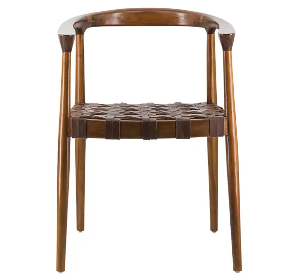 Sillón trenza marrón Tetuan