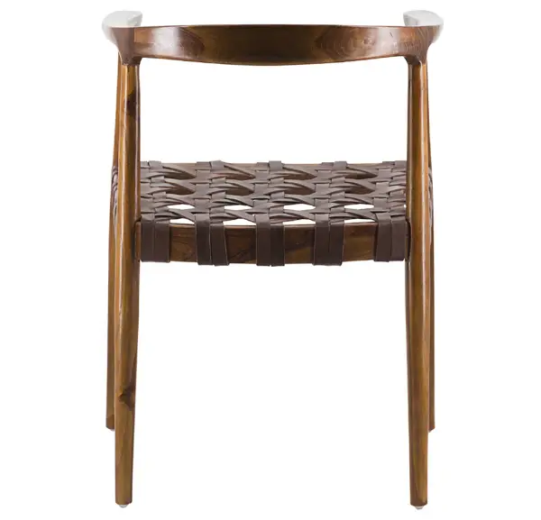 Sillón trenza marrón Tetuan