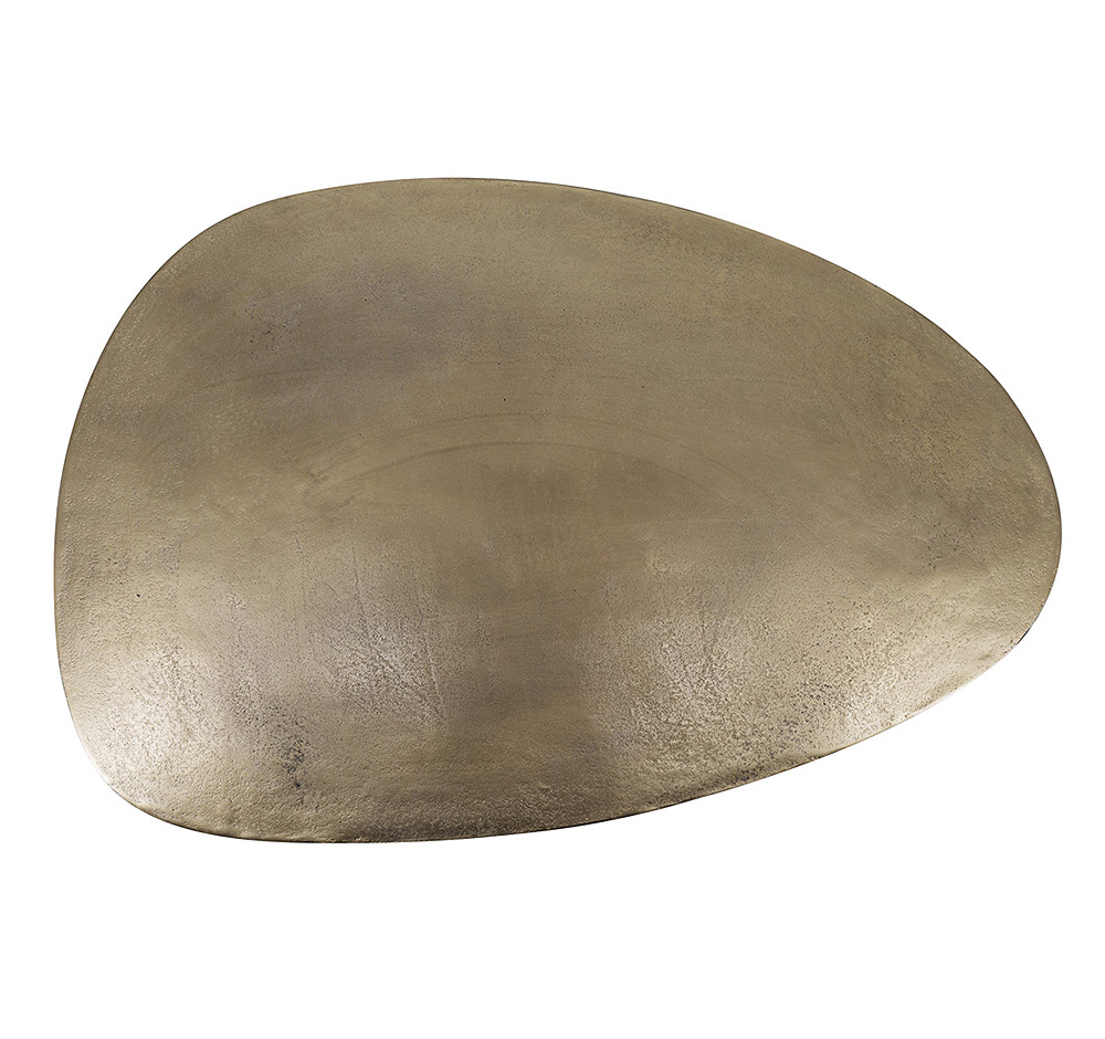 Mesa centro grande bronce envejecido Antique
