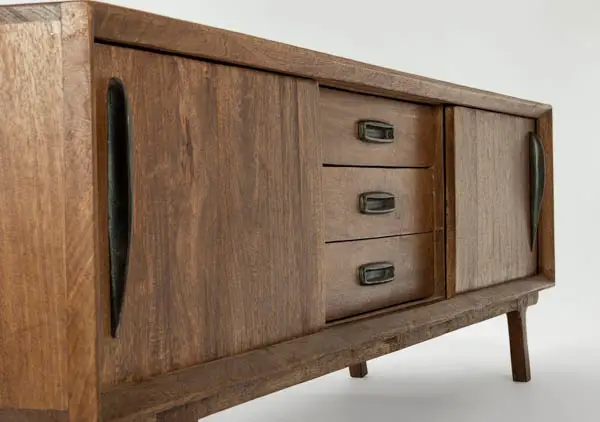 Mueble de tv rustico Sherman