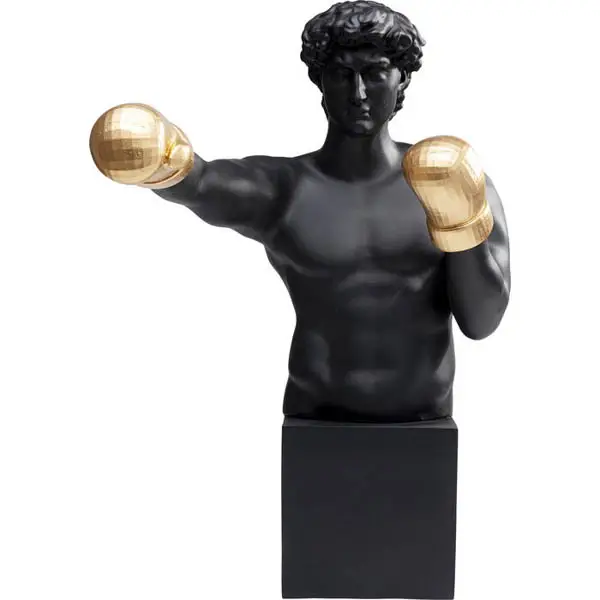 Figura decorativa Boxeador Balboa 40cm