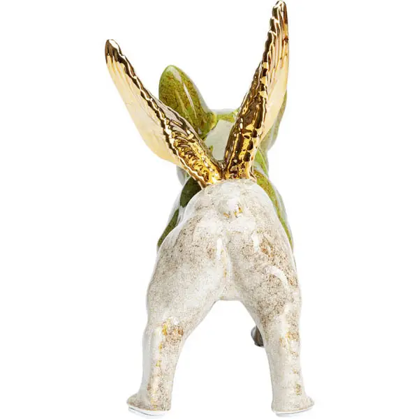 set 2 Figuras decorativas Perro con alas de ángel