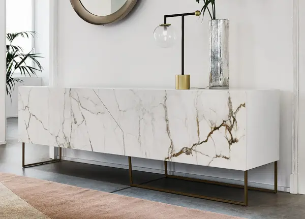Aparador de diseño porcelánico Doppler Bonaldo