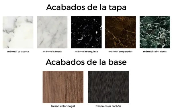 Mesa de comedor esquinas redondeadas Pivot Bonaldo