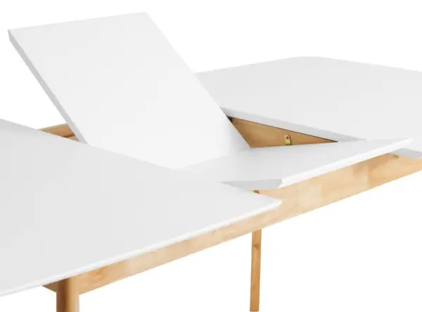 Mesa de comedor extensible nórdica Kenna