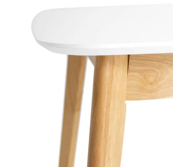 Mesa de comedor extensible nórdica Kenna